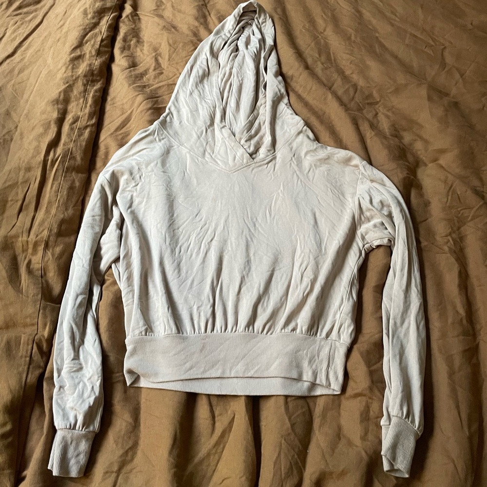 Young Fabulous & Broke Cream Hoodie